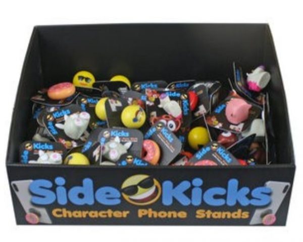 Side Kicks Character Phone Stands in Display